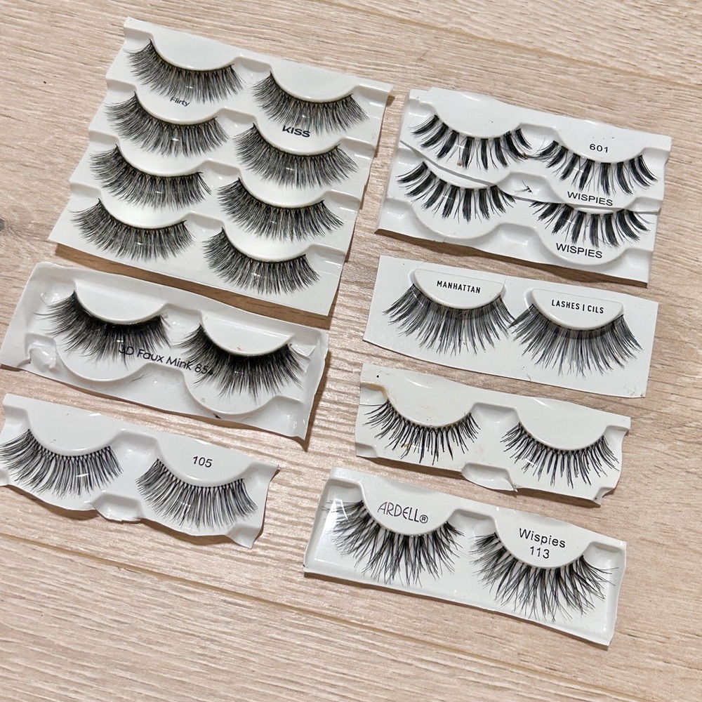 NEW ASSORTED FALSE LASHES